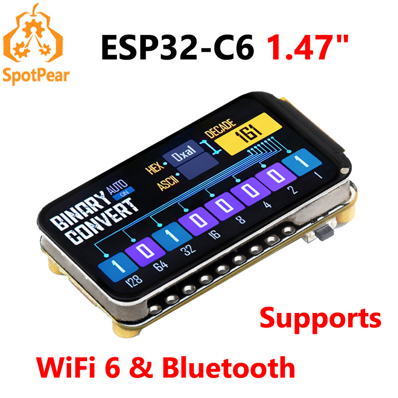 Display Epaper 2.9 - Waveshare ESP32-C6 Плата разработки дисплея с