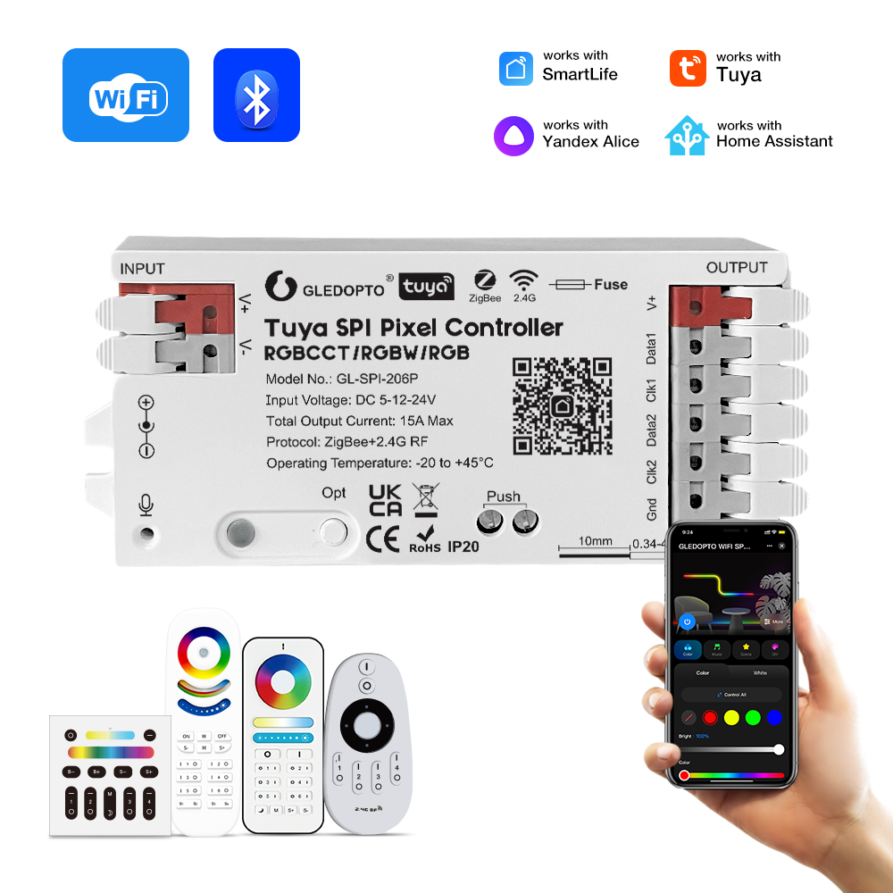 Gledopto Music Sync ZigBee SPI – обзор и цена Zigbee Coordinator Stick